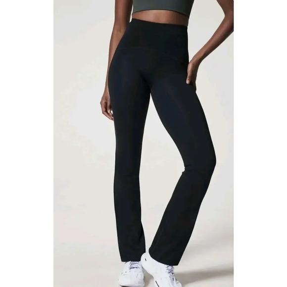 New Spanx Booty Boost Flare Yoga Pants Black Size XL NWT - Picture 5 of 16